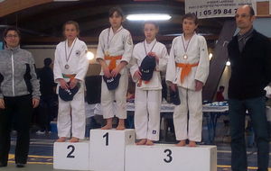 Podium benjamines Pau 2016
Boury Aliséa 3ème