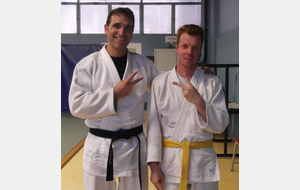  Ju Jitsu: Franck Boury et son  Coatch  Thierry Gonzalez