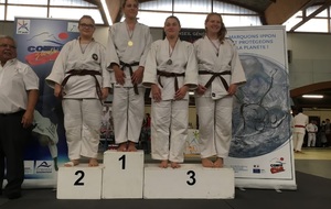 Championnat Kyu à Pau Subias Jade 3ème