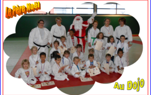 Le Père Noël en visite au Dojo