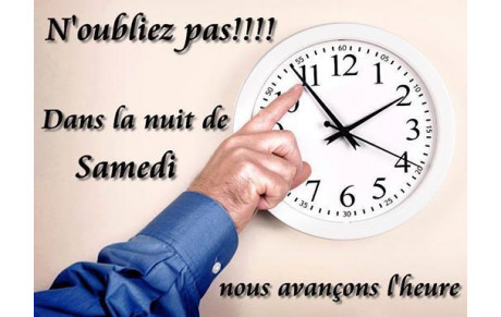 Changement d'Heure