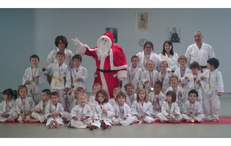 Le Père Noël au Judo