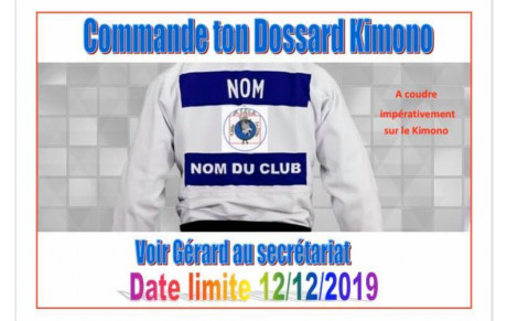 DOSSARD  KIMONO